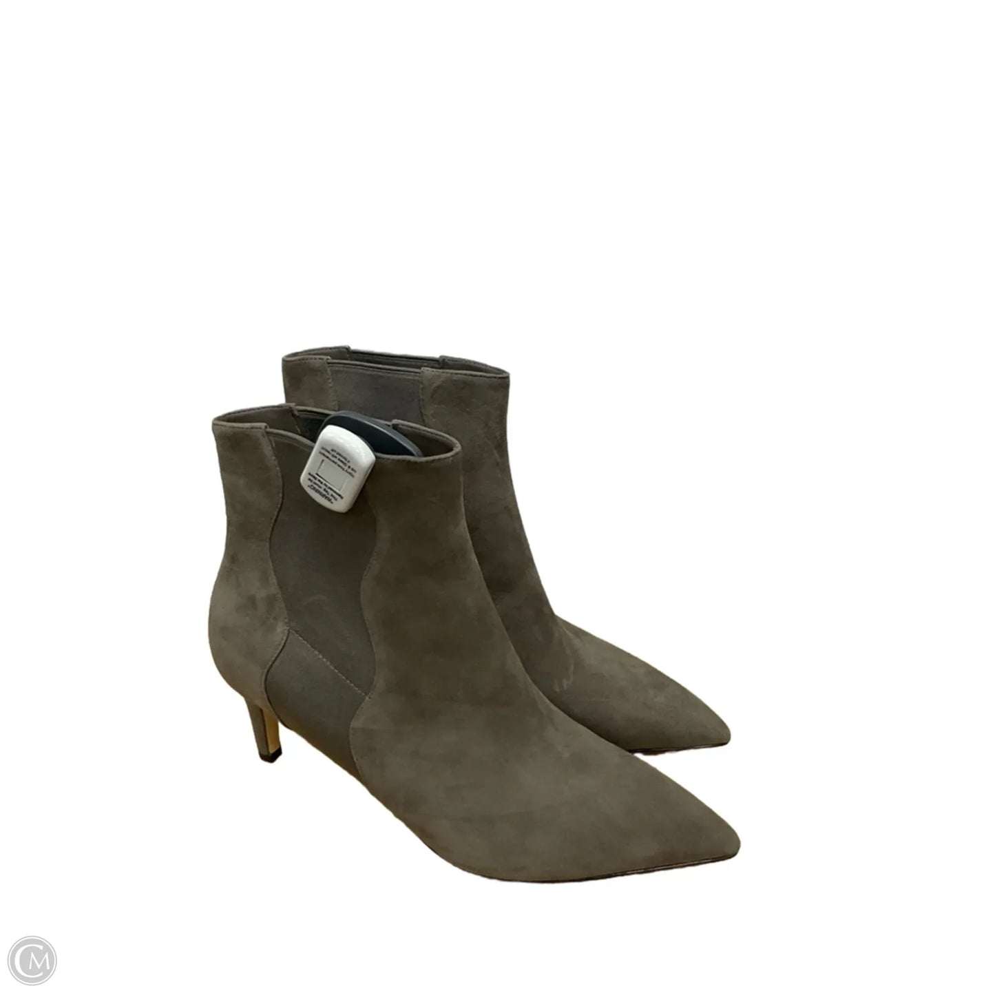 Boots Ankle Heels By Cole-haan In Taupe, Size: 9