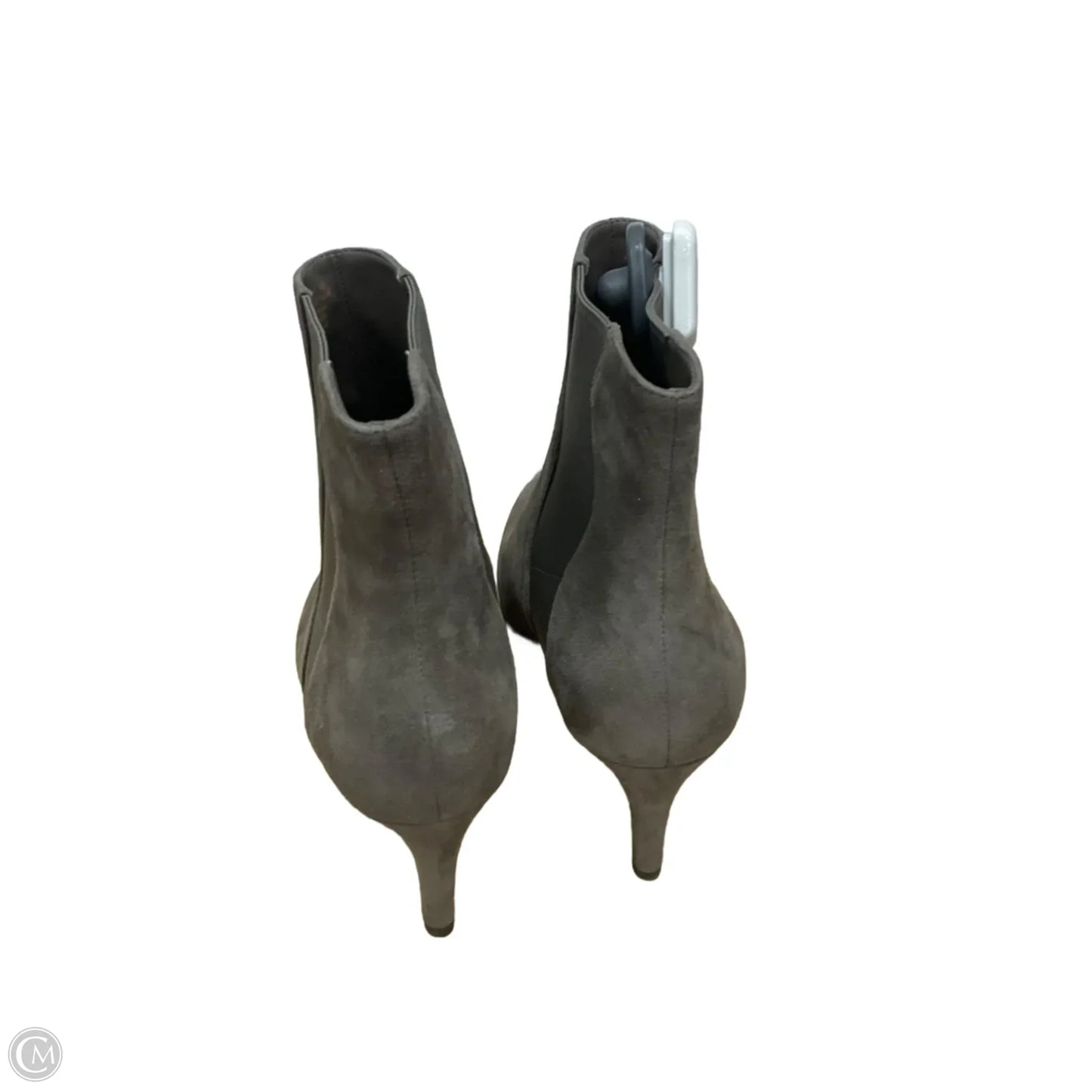 Boots Ankle Heels By Cole-haan In Taupe, Size: 9