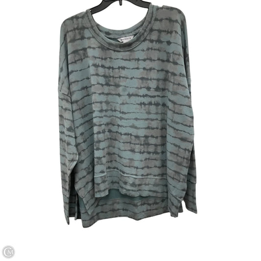 Athletic Top Long Sleeve Crewneck By Athleta In Tie Dye Print, Size: 2x