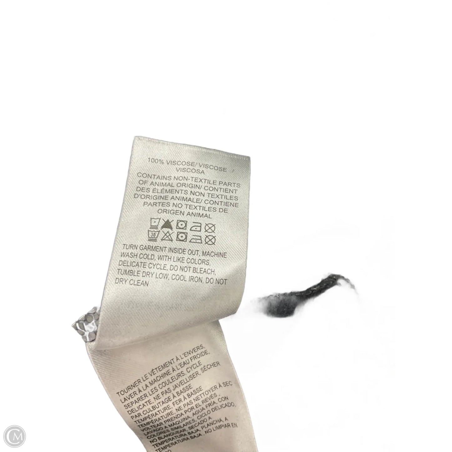 Top Short Sleeve By Lucky Brand In Black & Gold, Size: 3x