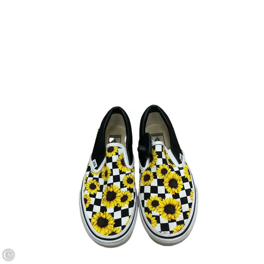 Shoes Flats By Vans In Checkered Pattern, Size: 8
