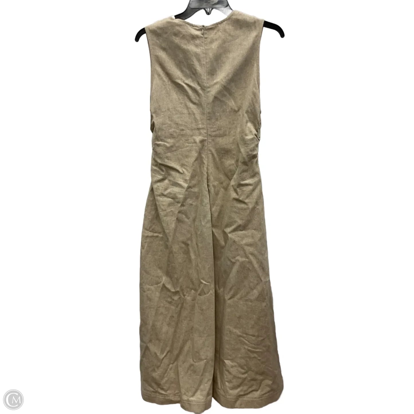 Dress Casual Maxi By Clothes Mentor In Tan, Size: L