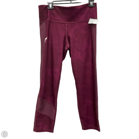 Athletic Leggings By Under Armour In Pink, Size: Xl