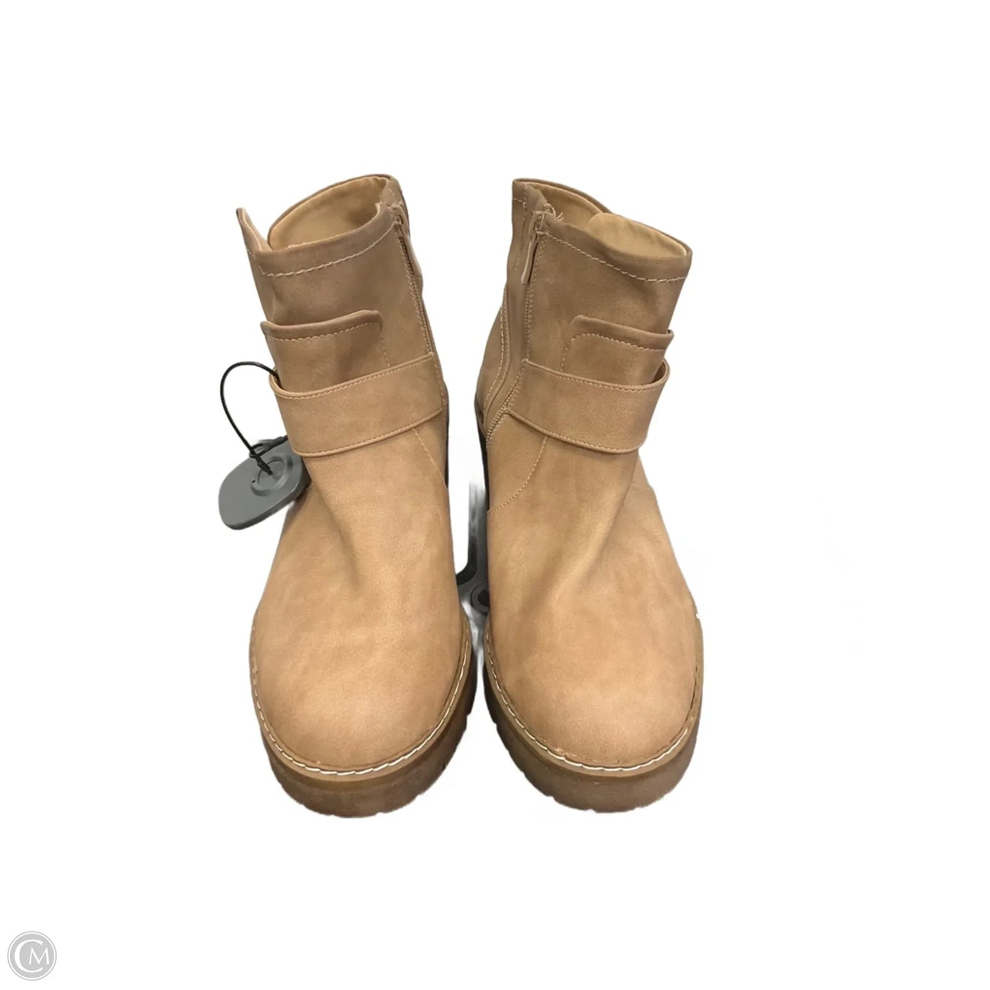 Boots Ankle Flats By Torrid In Brown, Size: 10