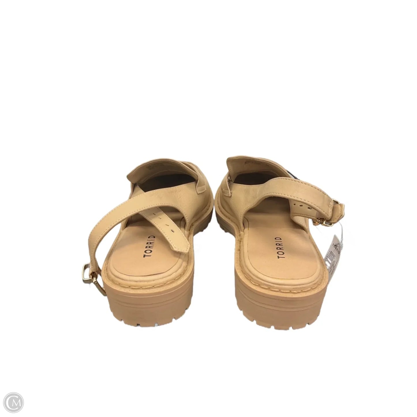 Shoes Flats By Torrid In Tan, Size: 10