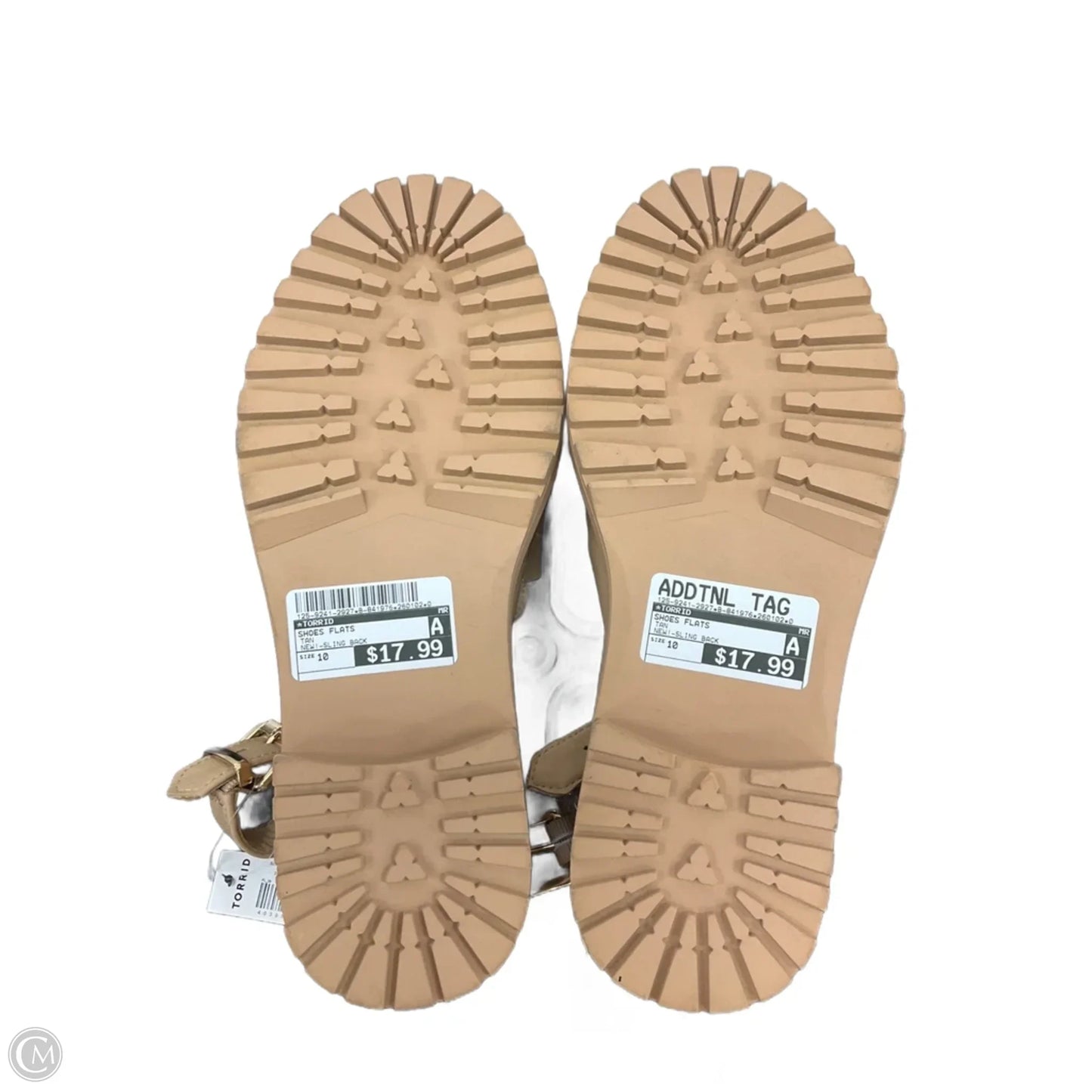 Shoes Flats By Torrid In Tan, Size: 10