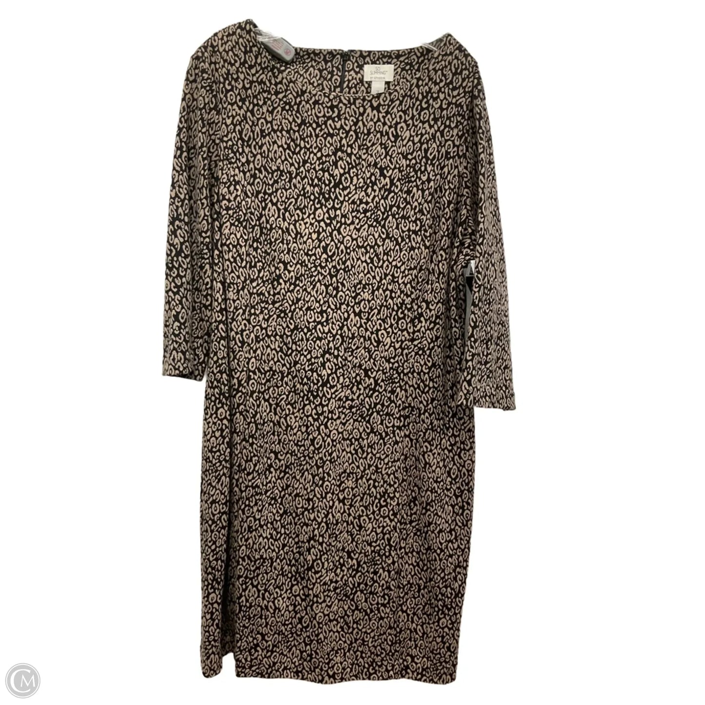 Dress Work By Chicos In Leopard Print, Size: Xl