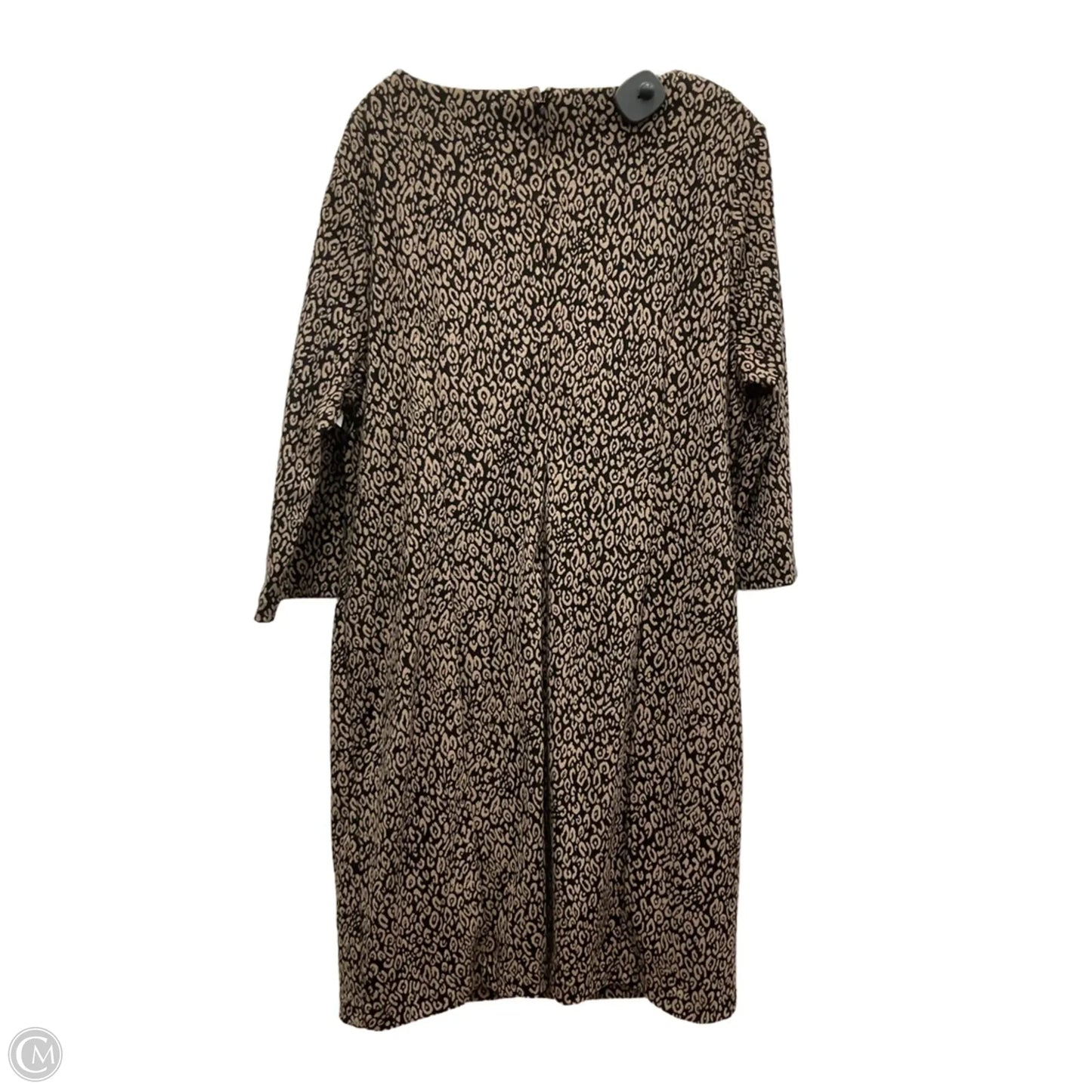 Dress Work By Chicos In Leopard Print, Size: Xl