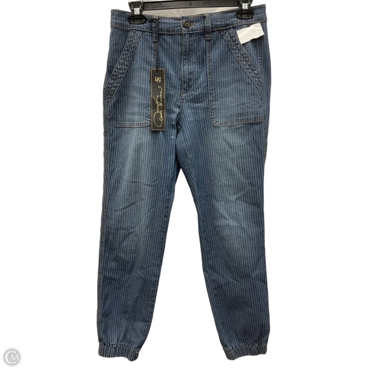 Pants Joggers By Diane Gilman In Striped Pattern, Size: 6