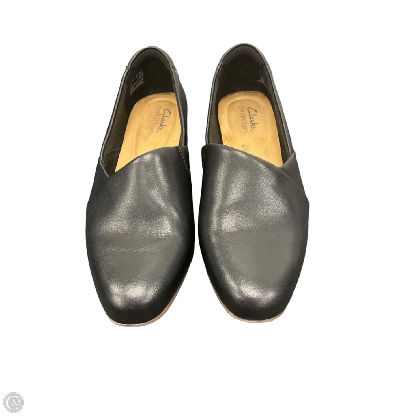 Shoes Flats By Clarks In Black, Size: 7