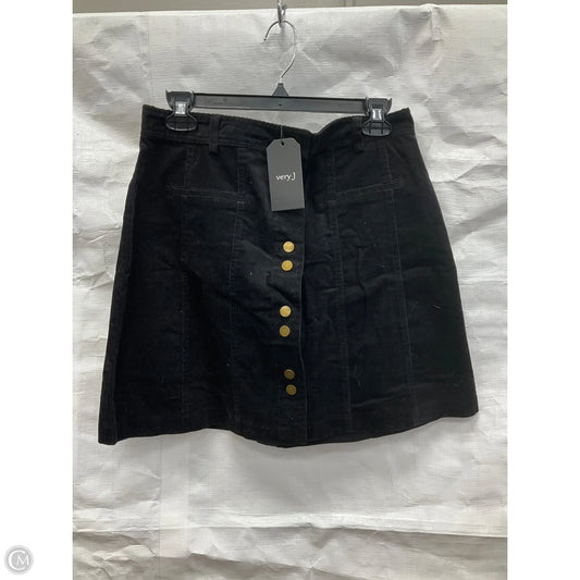 Skirt Mini & Short By Very J In Black, Size: L