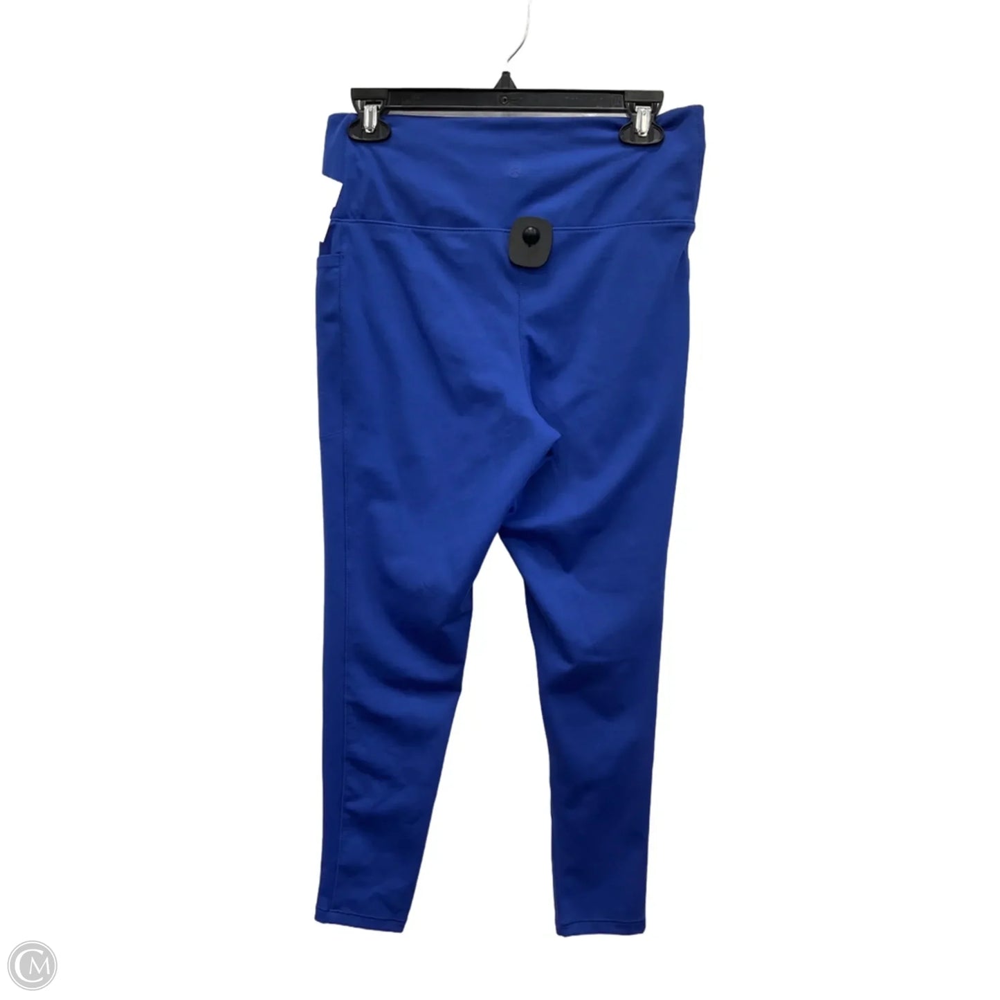 Athletic Leggings By Danskin In Blue, Size: L