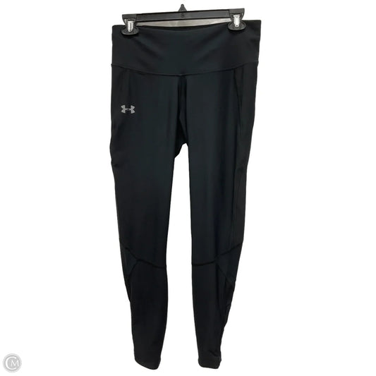 Athletic Leggings By Under Armour In Black, Size: L