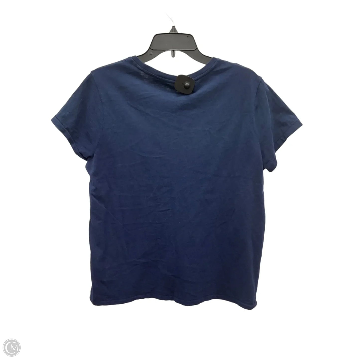 Top Short Sleeve By Polo Ralph Lauren In Blue, Size: Xl