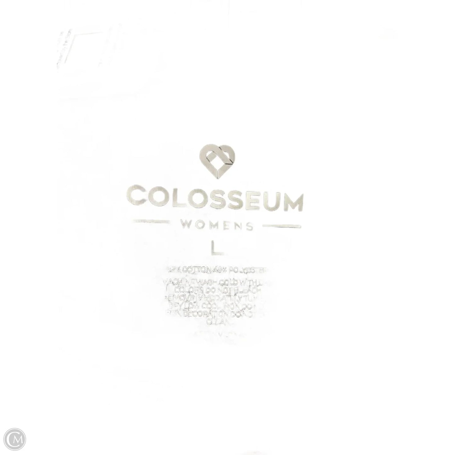 Top Short Sleeve By Colosseum In Grey, Size: L