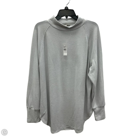 Top Long Sleeve By Loft In Grey, Size: Xl