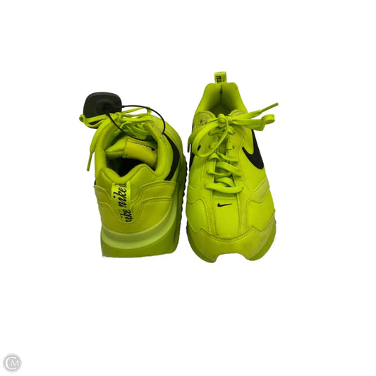 Shoes Athletic By Nike In Green, Size: 7