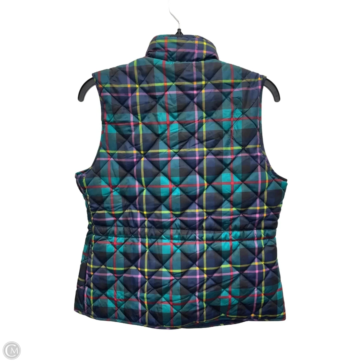 Vest Puffer & Quilted By St Johns Bay In Plaid Pattern, Size: S