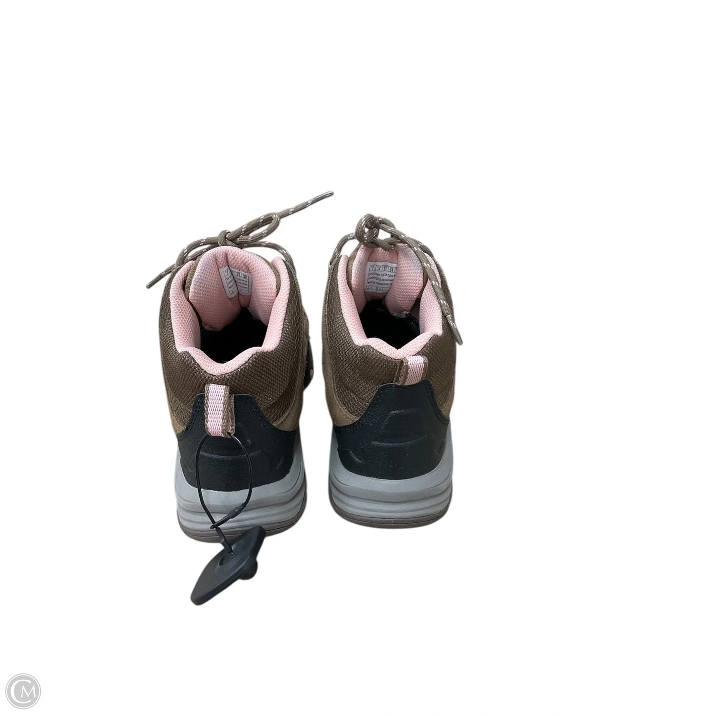 Boots Hiking By Skechers In Brown & Pink, Size: 7