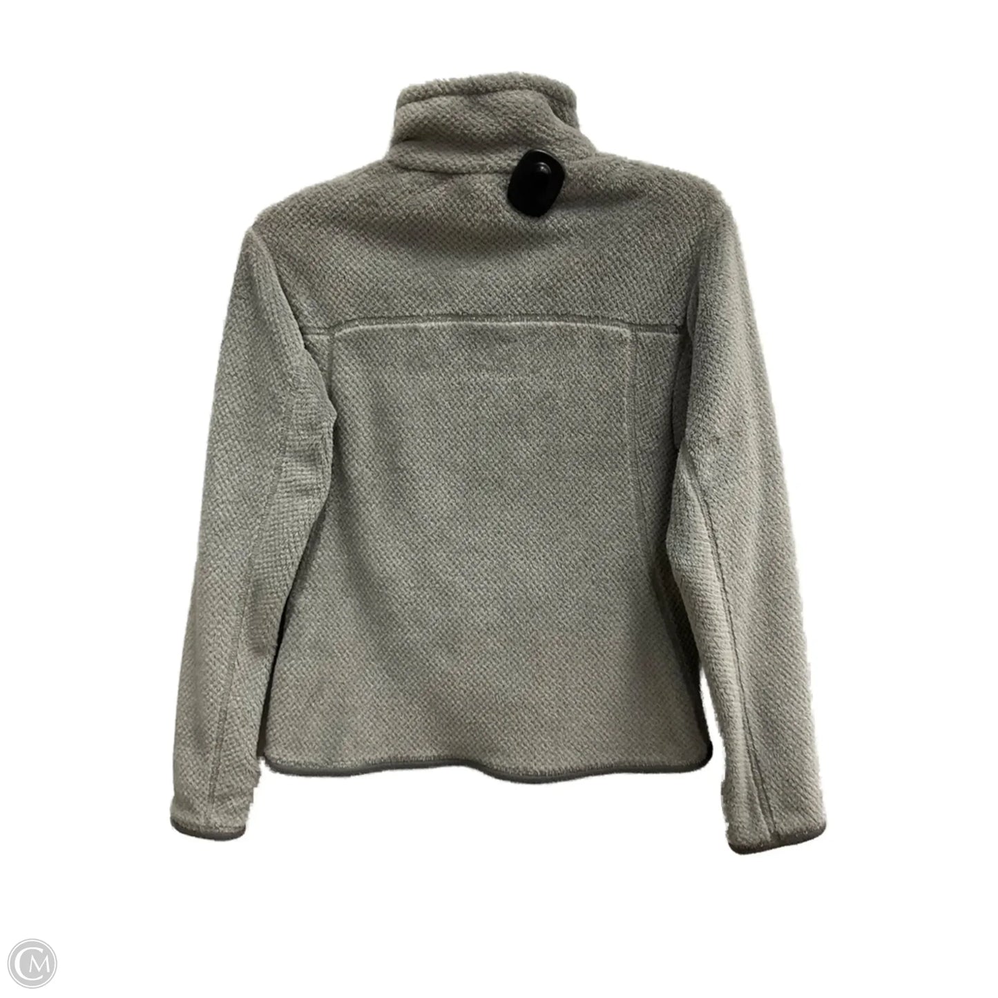 Jacket Fleece By Patagonia In Grey, Size: S