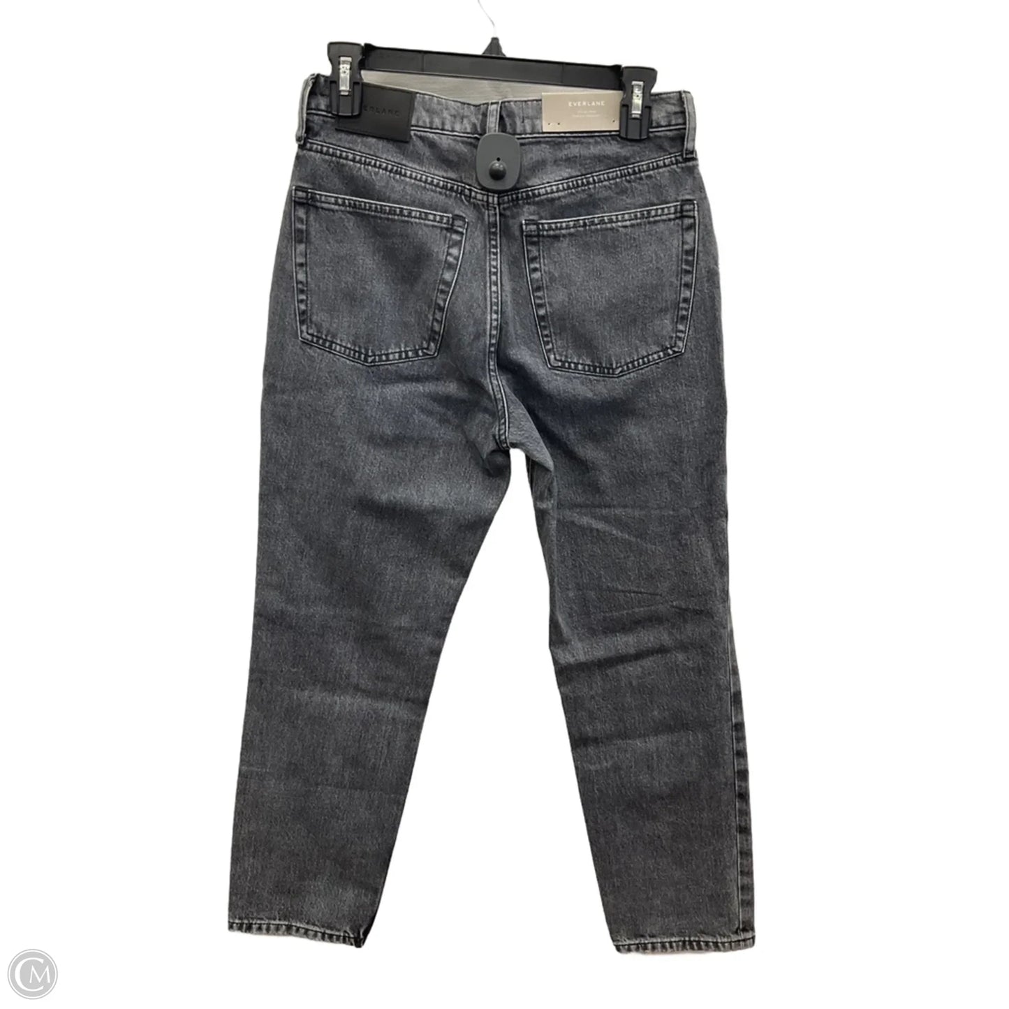 Jeans Straight By Everlane In Grey Denim, Size: 4