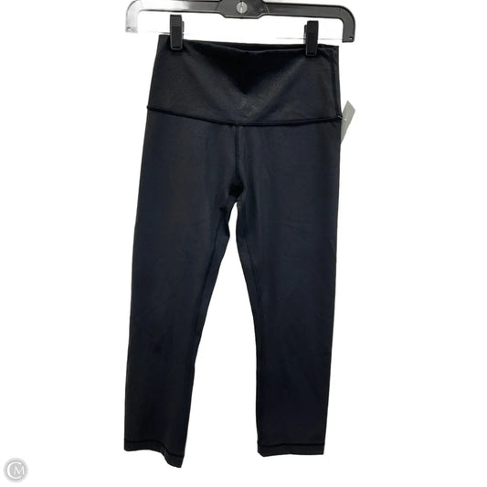 Athletic Leggings Capris By Lululemon In Black, Size: 4