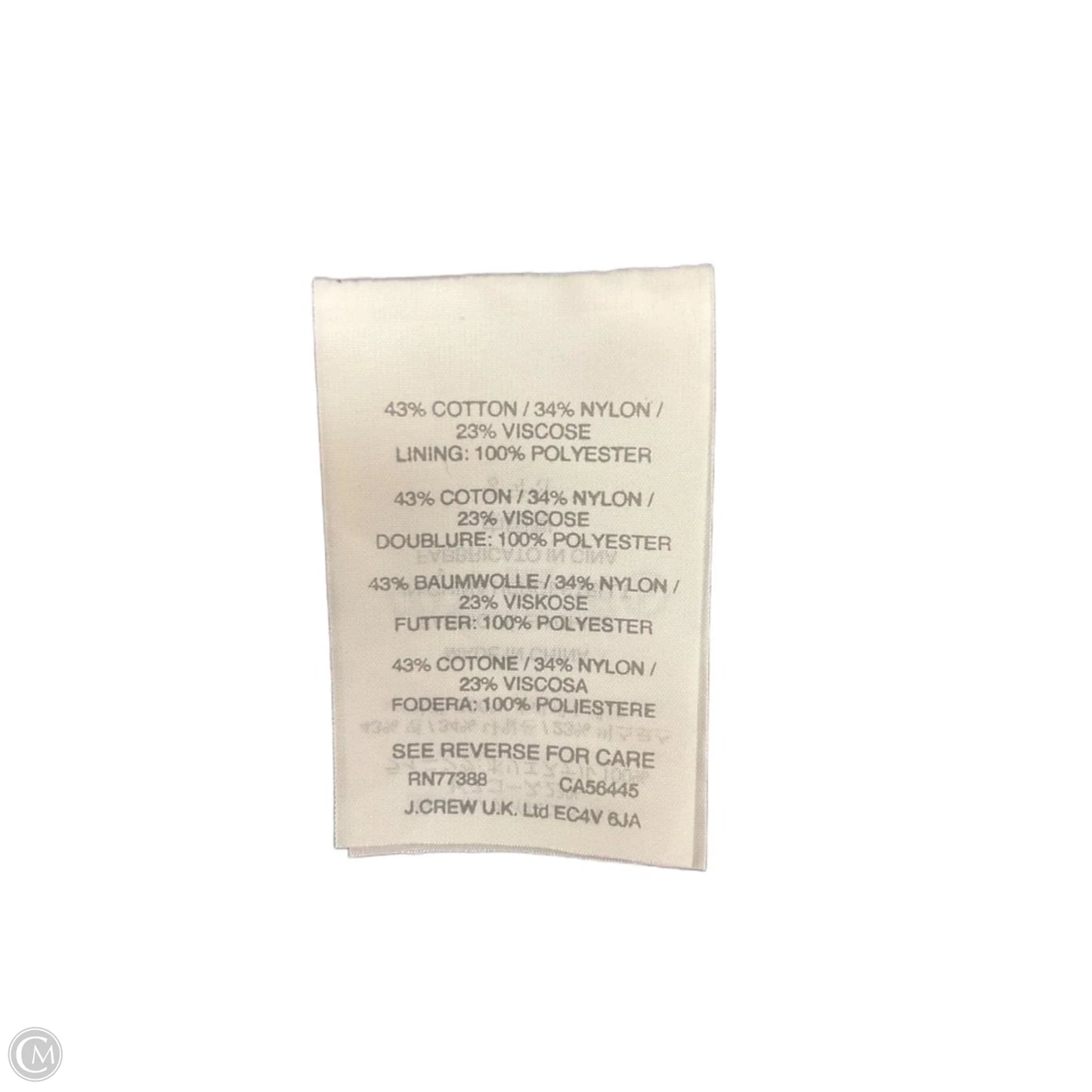 Top Sleeveless By J. Crew In Grey, Size: 0