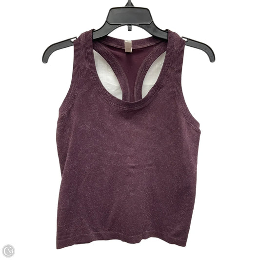 Athletic Tank Top By Athleta In Maroon, Size: S