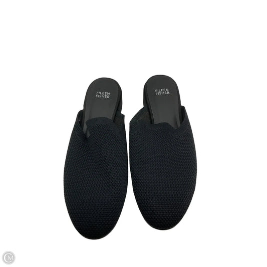 Shoes Flats By Eileen Fisher In Black, Size: 9.5
