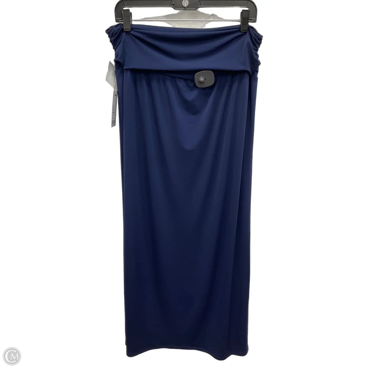Skirt Maxi By Apt 9 In Navy, Size: Xl
