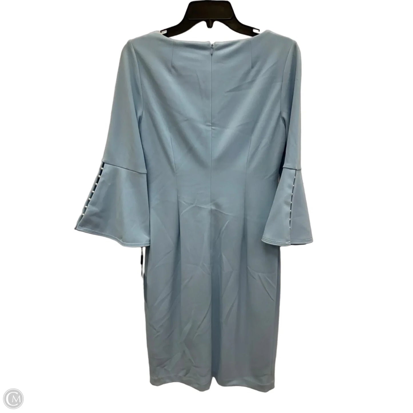 Dress Work By Calvin Klein In Blue, Size: 8