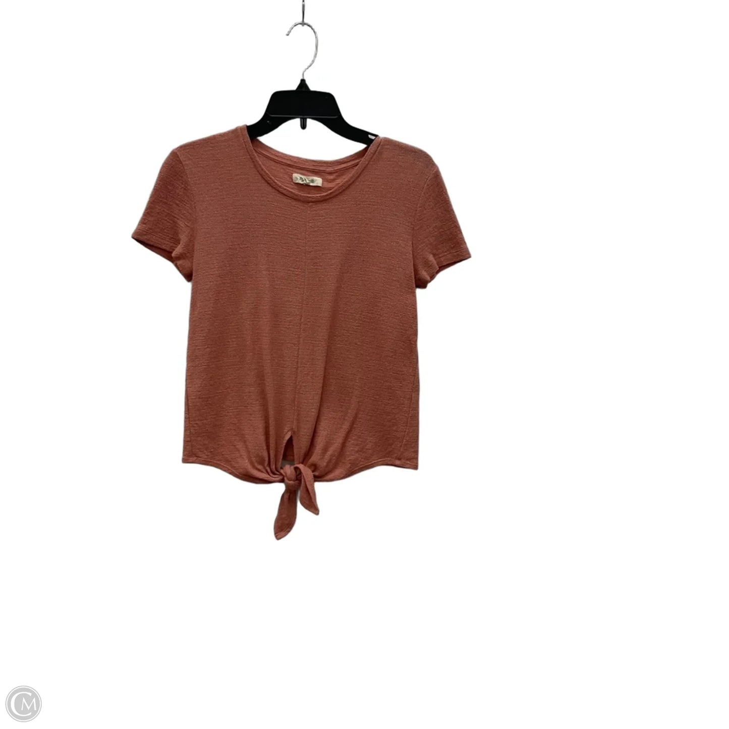 Top Short Sleeve By Madewell In Pink, Size: Xxs