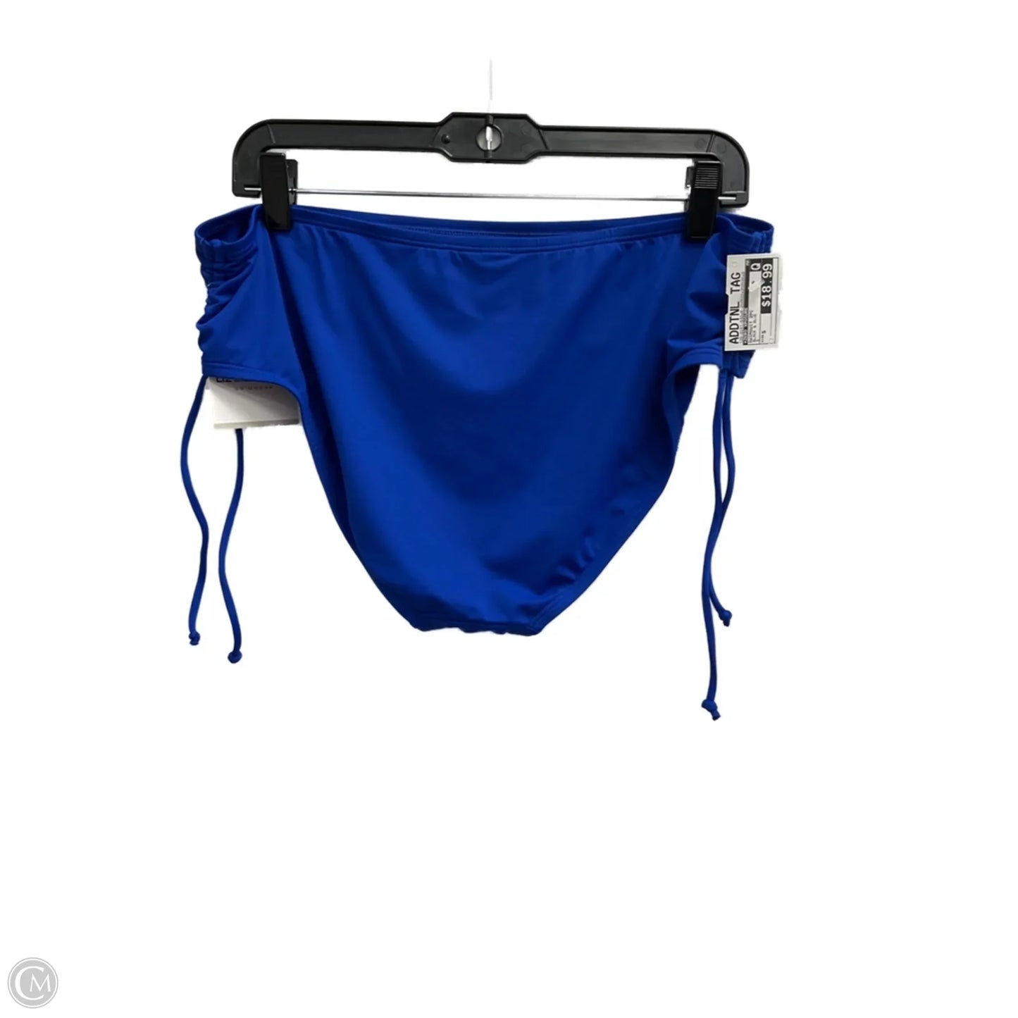 Swimsuit 2pc By Zero Xposure In Black & Blue, Size: S