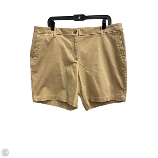 Shorts By Talbots In Tan, Size: 16
