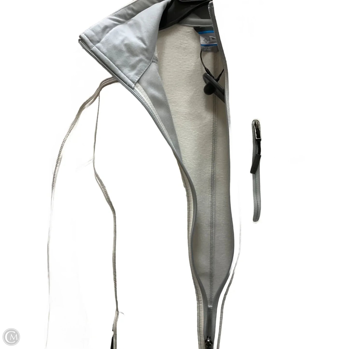 Jacket Fleece By Columbia In White, Size: S