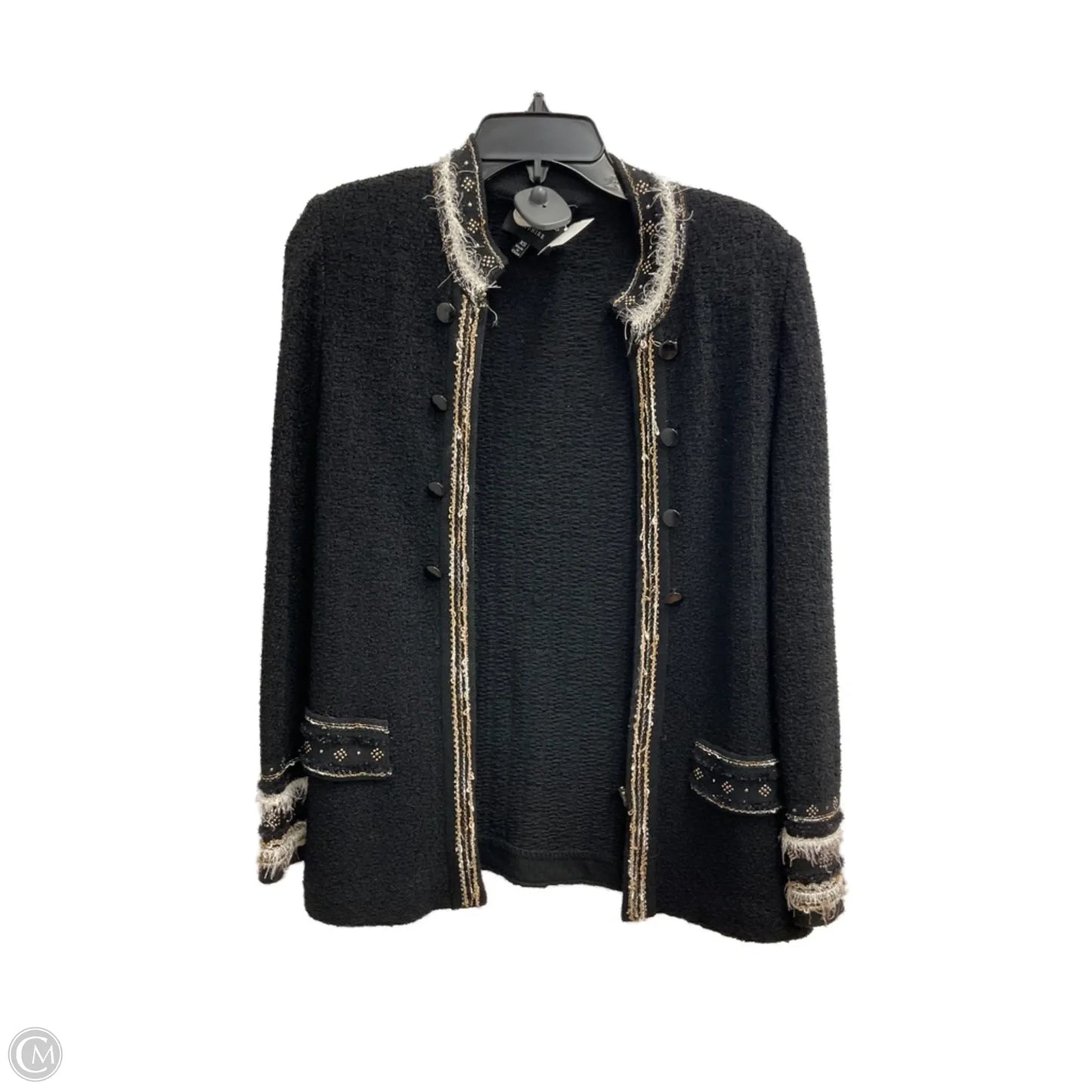 Jacket Other By Ming Wang In Black, Size: Xs