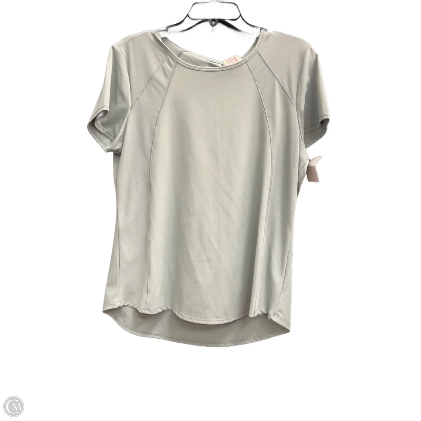 Top Short Sleeve By Spyder In Teal, Size: L