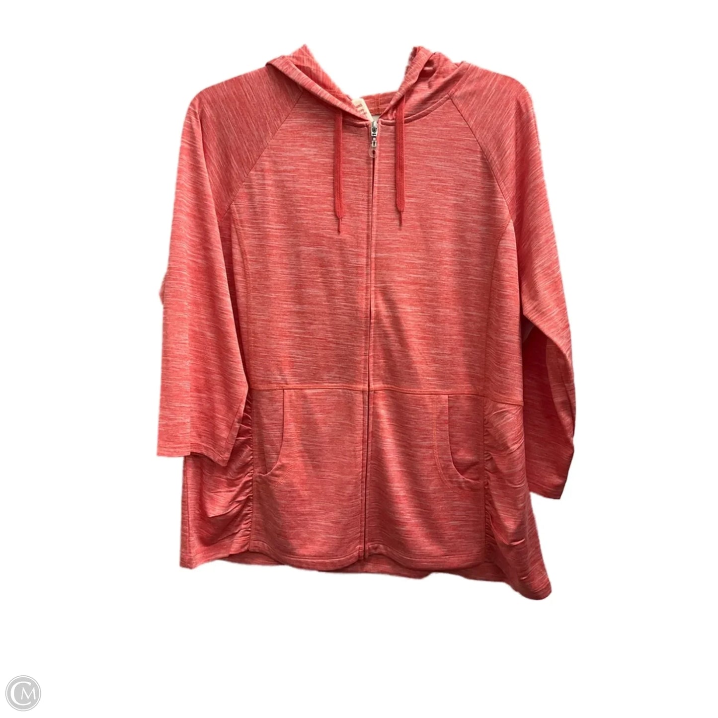 Jacket Other By Chicos In Orange, Size: L