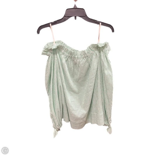 Top 3/4 Sleeve Designer By Lilly Pulitzer In Green, Size: Xl