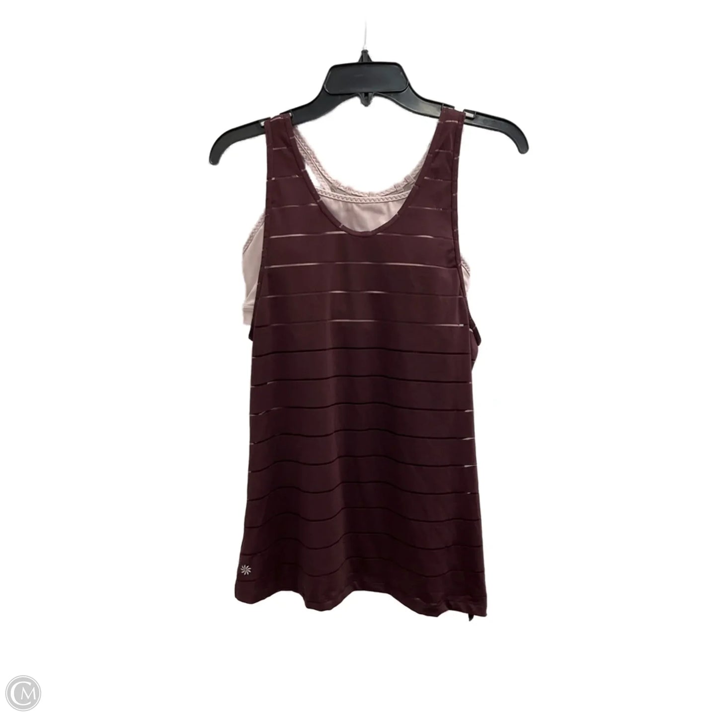 Top Sleeveless By Athleta In Maroon, Size: S