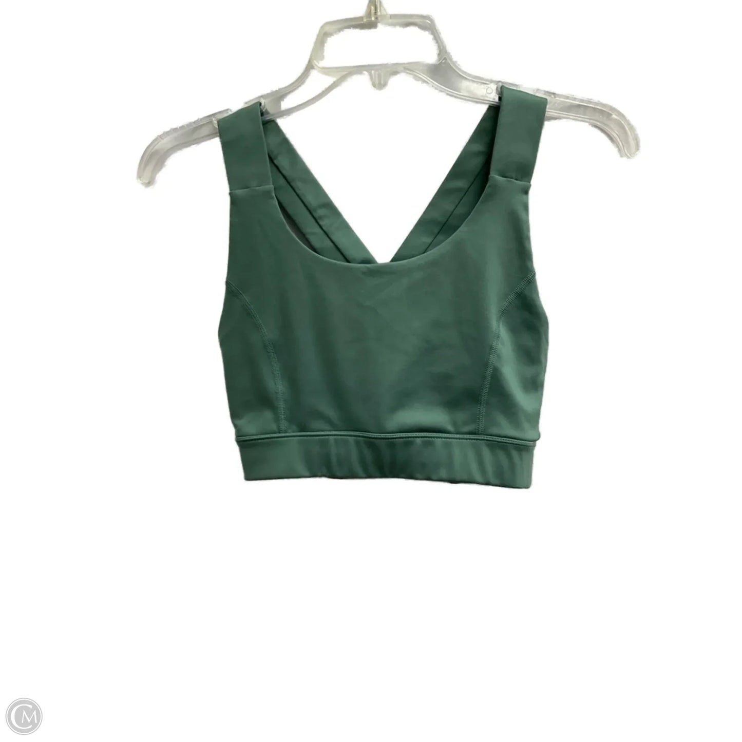 Athletic Bra By Cma In Green, Size: S