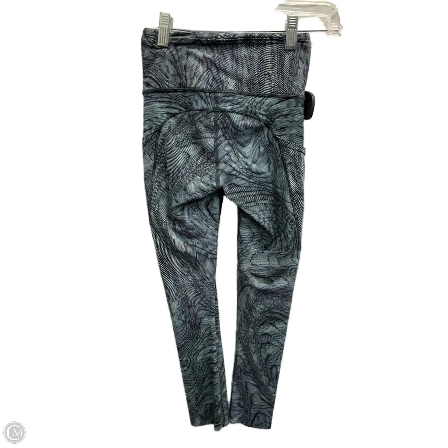 Athletic Leggings Capris By Lululemon In Green, Size: 0