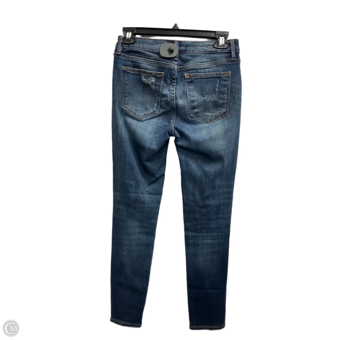 Jeans Skinny By Vigoss In Blue, Size: 2