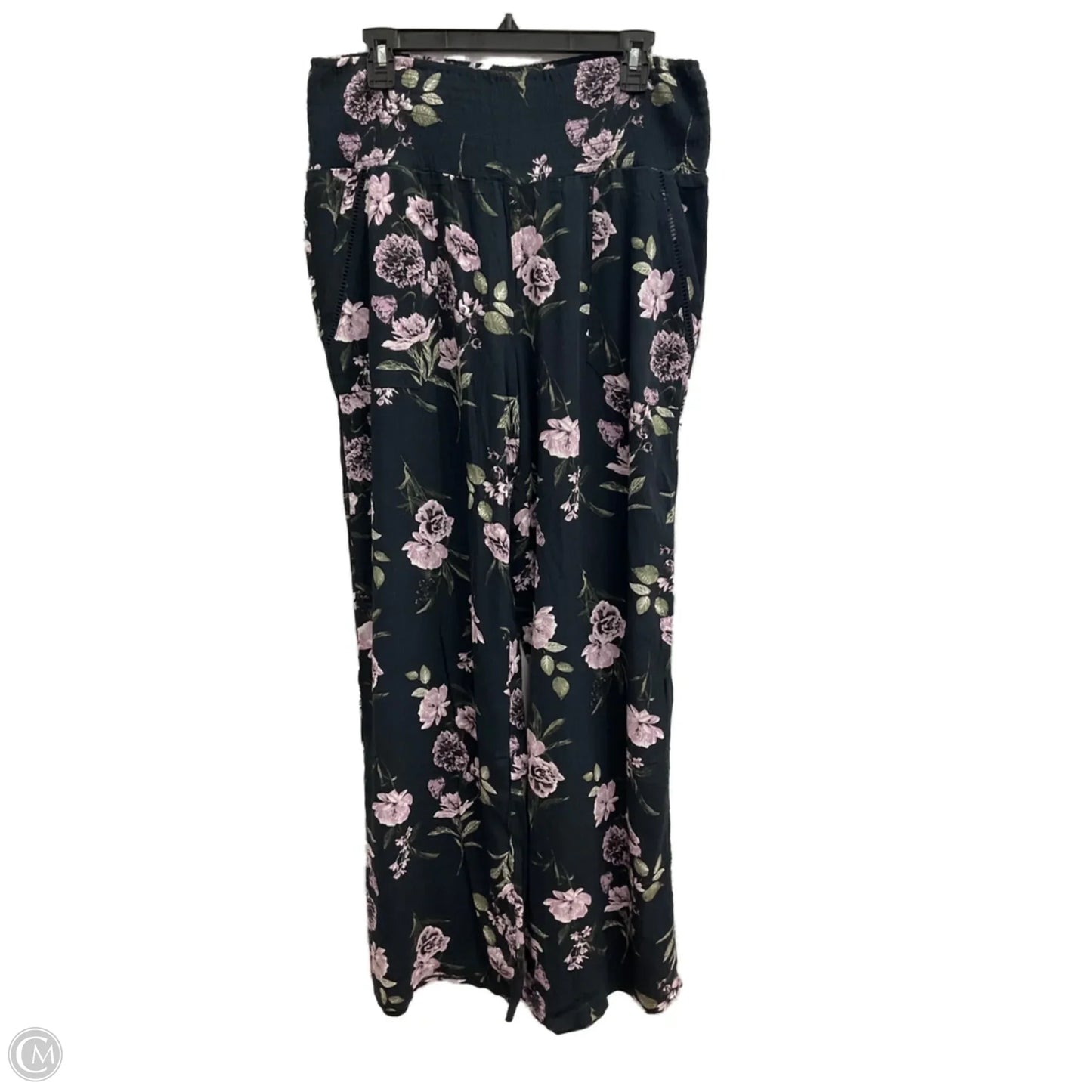 Pants Lounge By Three Dots In Floral Print, Size: L