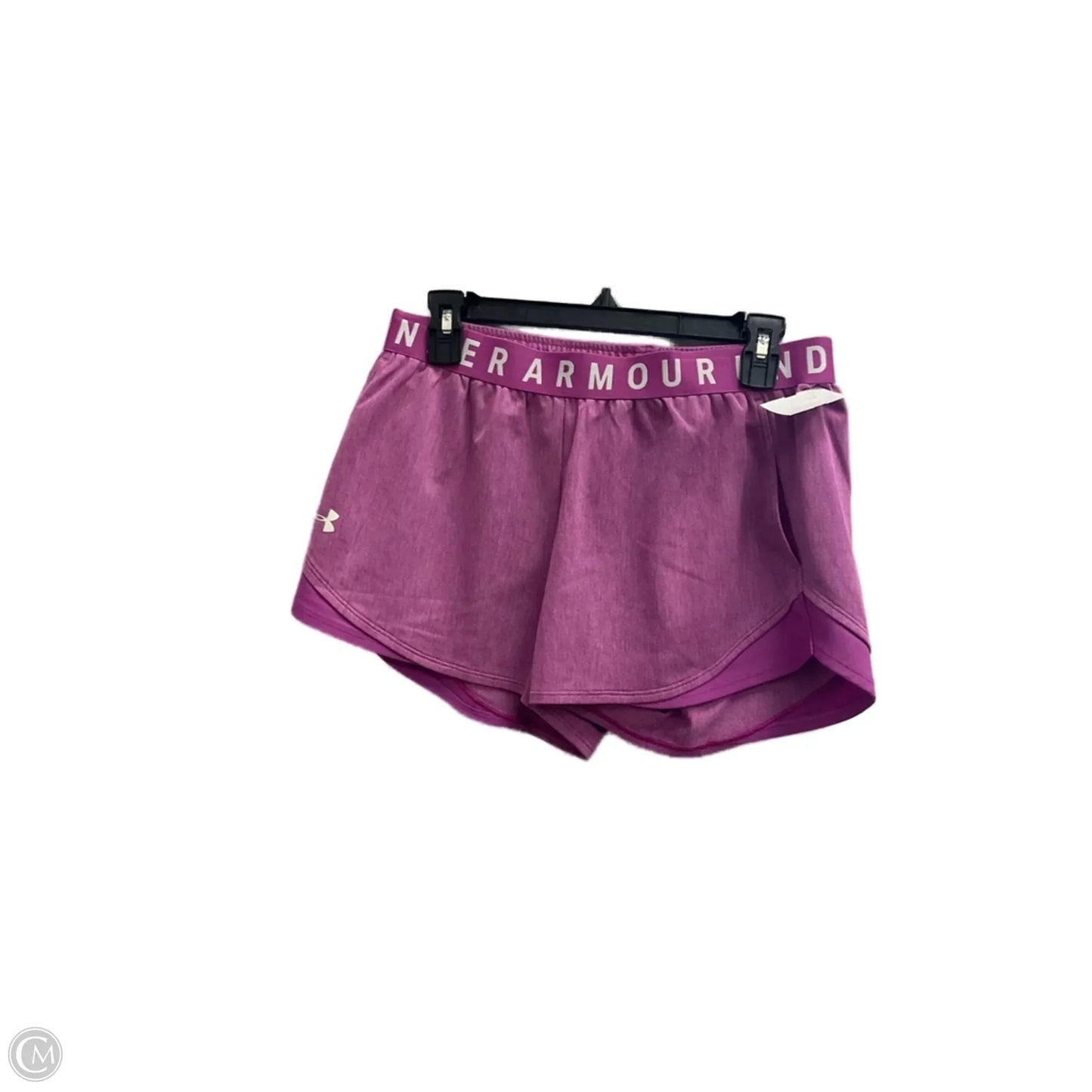 Athletic Shorts By Under Armour In Purple, Size: M