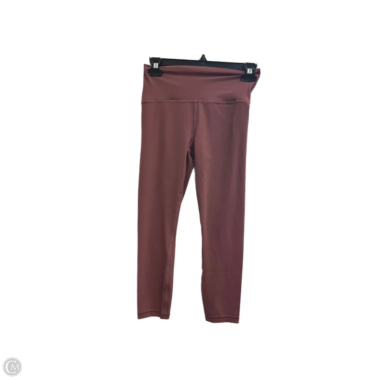 Athletic Leggings By Athleta In Maroon, Size: M