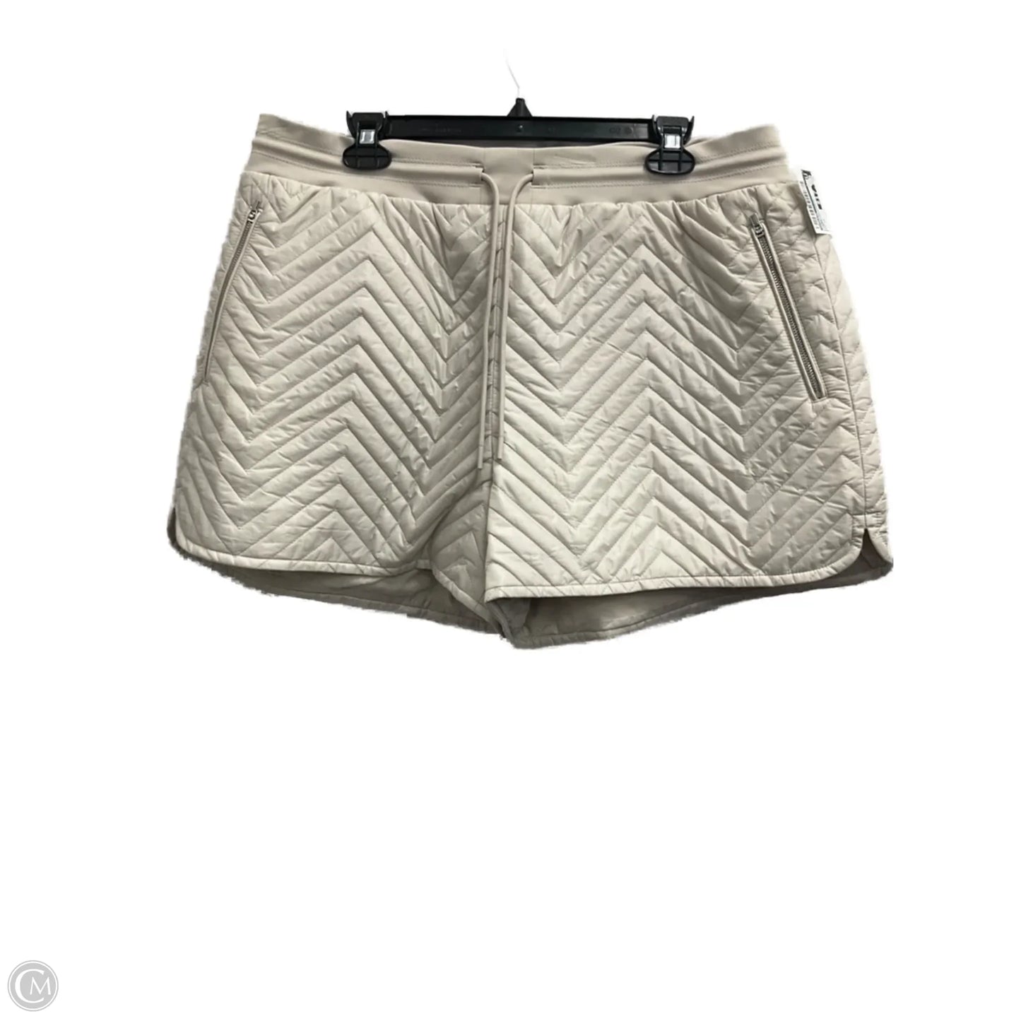 Athletic Shorts By Athleta In Cream, Size: 1x