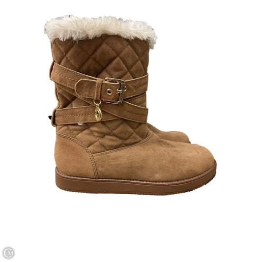 Boots Snow By Guess In Brown, Size: 6