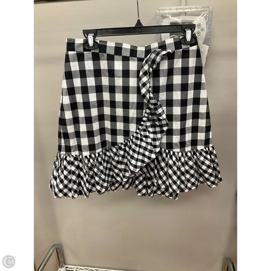 Skirt Mini & Short By J. Crew In Black & White, Size: 6
