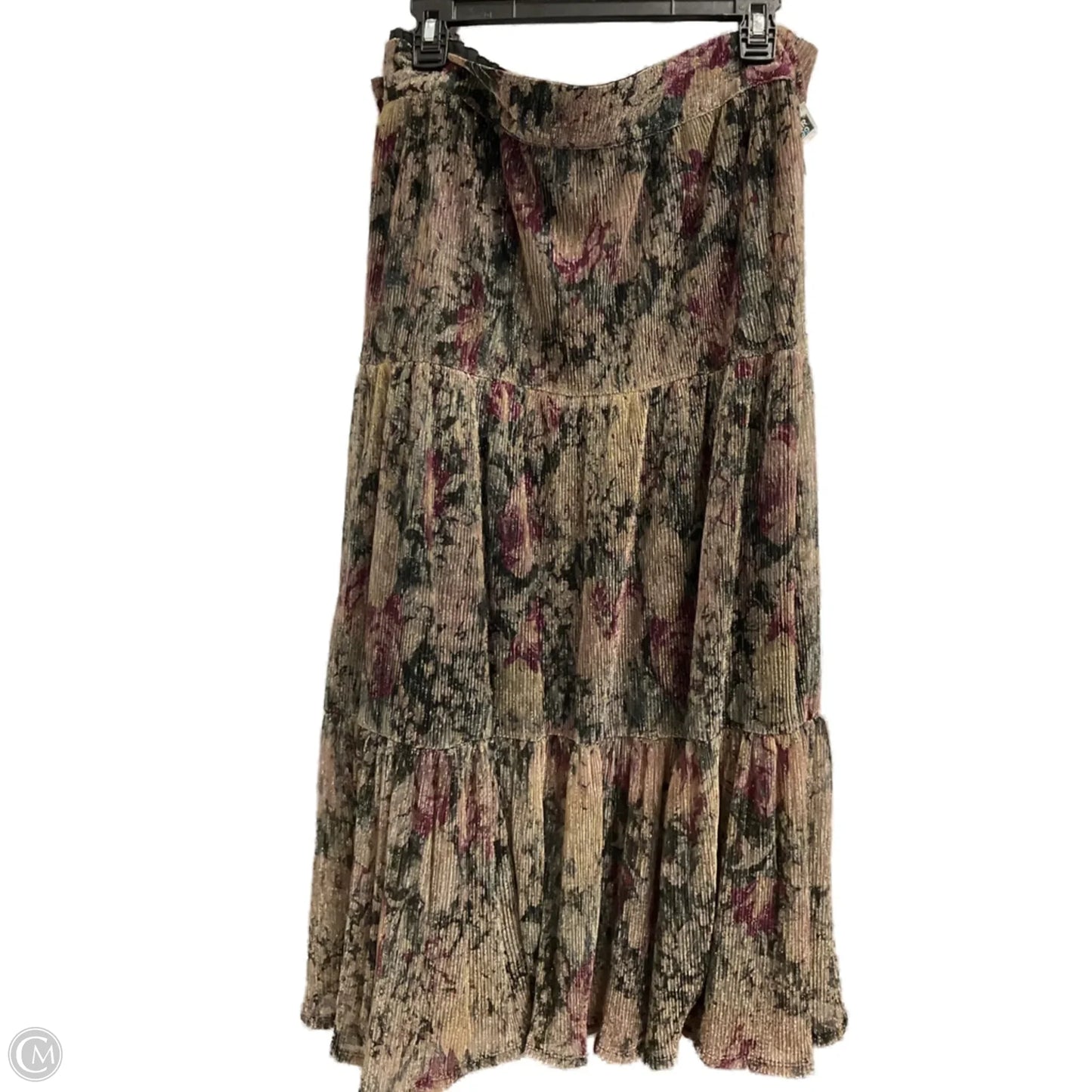 Skirt Maxi By Lc Lauren Conrad In Floral Print, Size: 3x